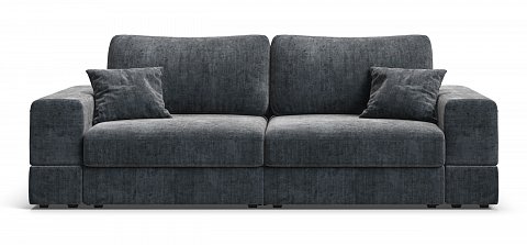 Диван-кровать Босс Модуль Шенилл Глосс карбон 2