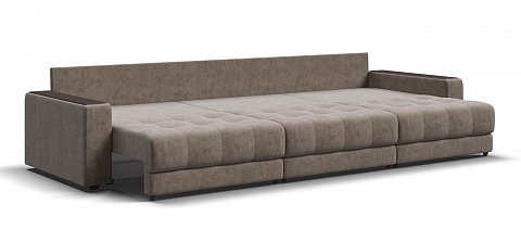 Диван Босс Гранд велюр Роял тауп 3