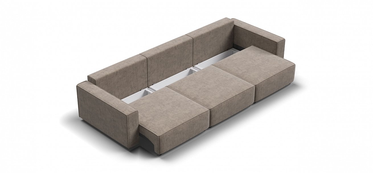 Диван Босс Софт Модуль Макс велюр Роял тауп