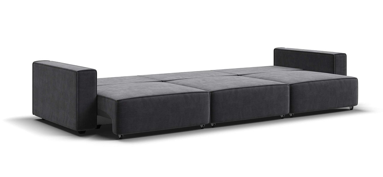 Диван Босс Софт Модуль Макс Вельвет Корд графит