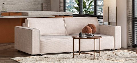 Босс Софт Модуль подлокотник 2 шт. Вельвет Корд бежевый 2