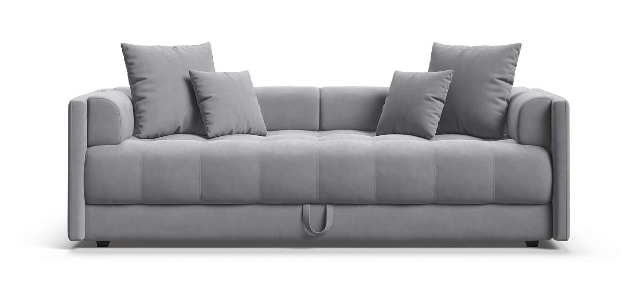 Тахта Босс велюр Монолит сталь