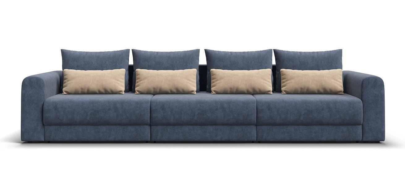 Модульный диван Ричмонд Модуль Макс велюр Роял синий