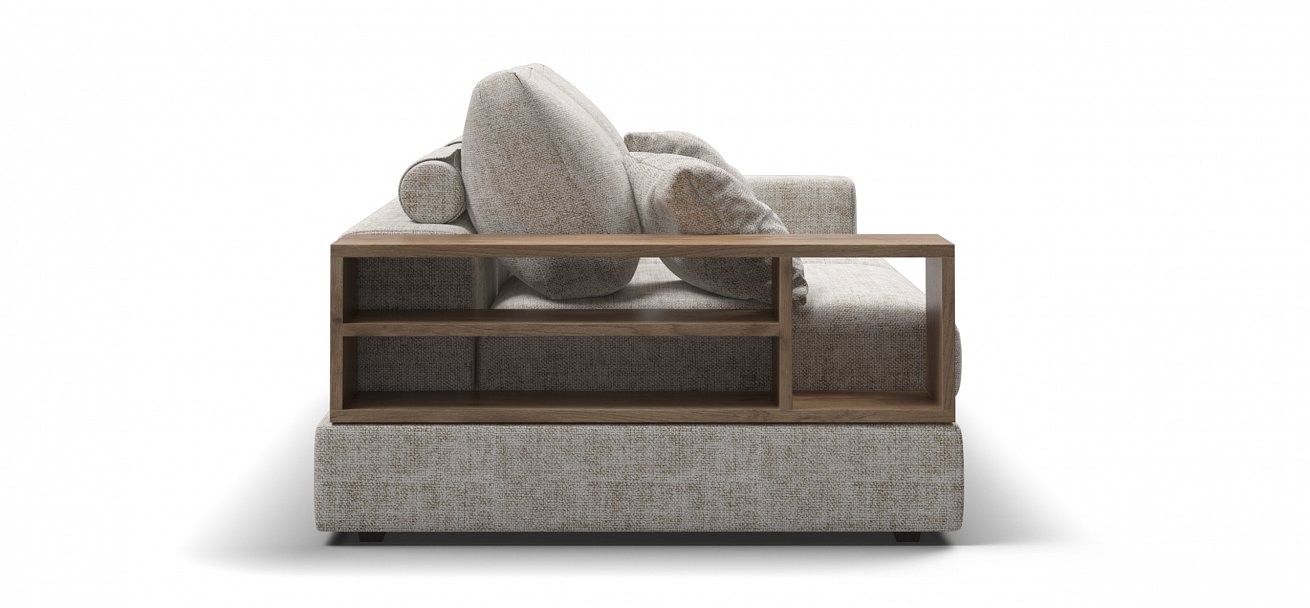 Диван-кровать Босс Модуль Шенилл Смарт кварц