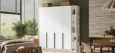 Стеллаж 220 Белый 2шт. 2