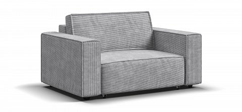 Кресло Босс Софт Модуль Вельвет Корд серый