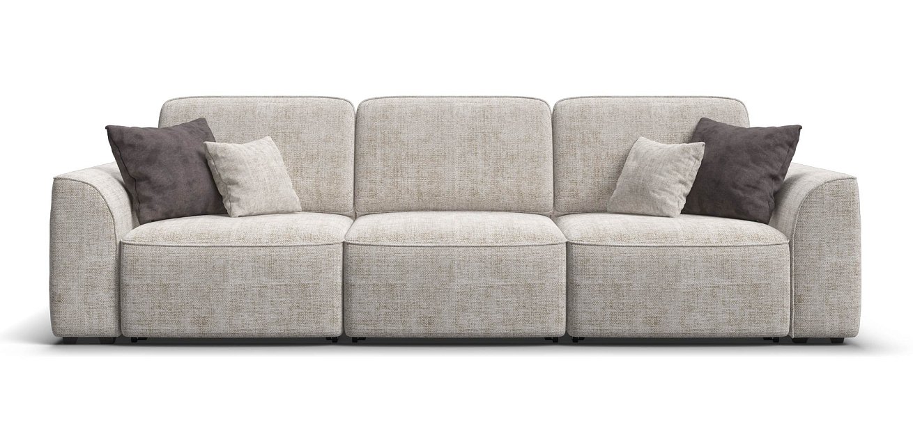 Диван Кинг Модуль Макс Шенилл Смарт кварц