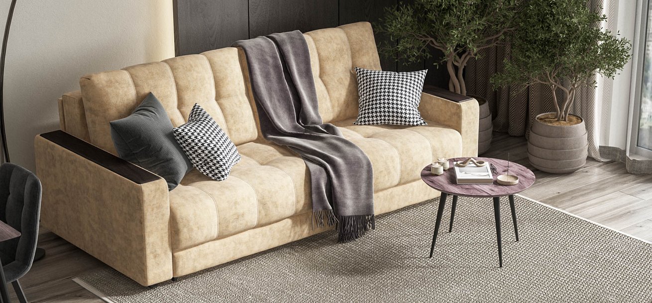 Стол журнальный Босс 42см Графитовый