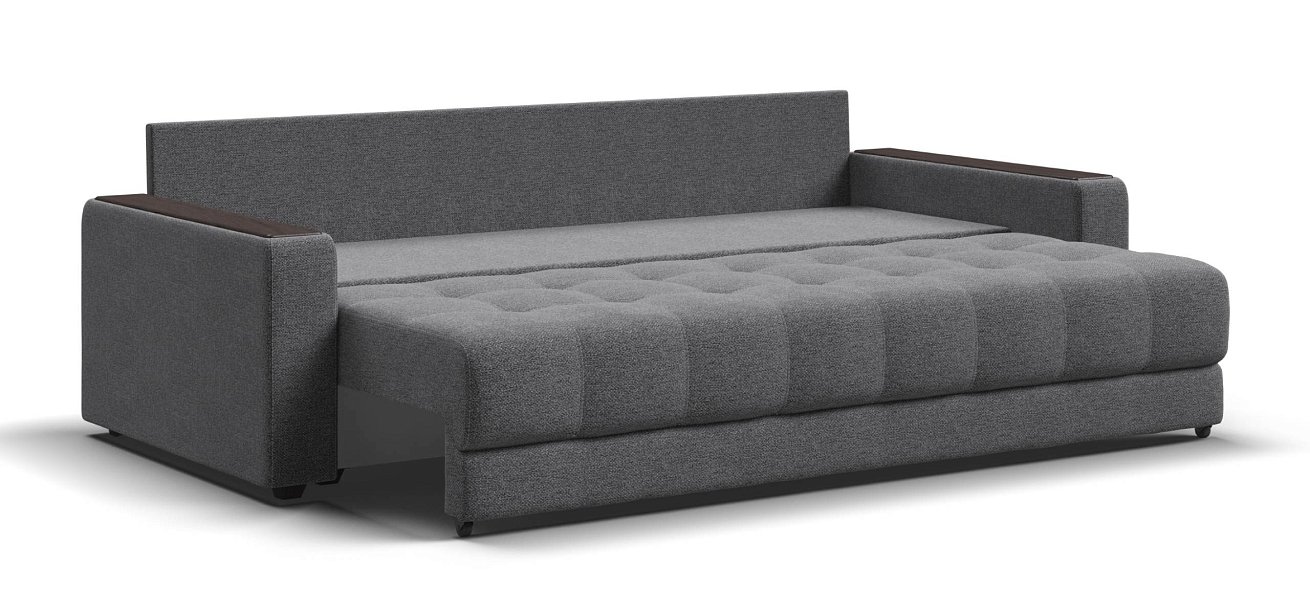 Диван Босс Рогожка Мальмо серый