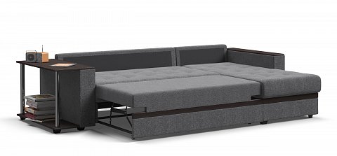 Угловой диван Атланта НПБ Рогожка Мальмо серый 3