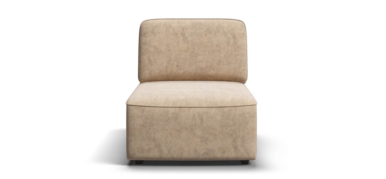 Кинг Модуль оттоманка велюр Роял шампань