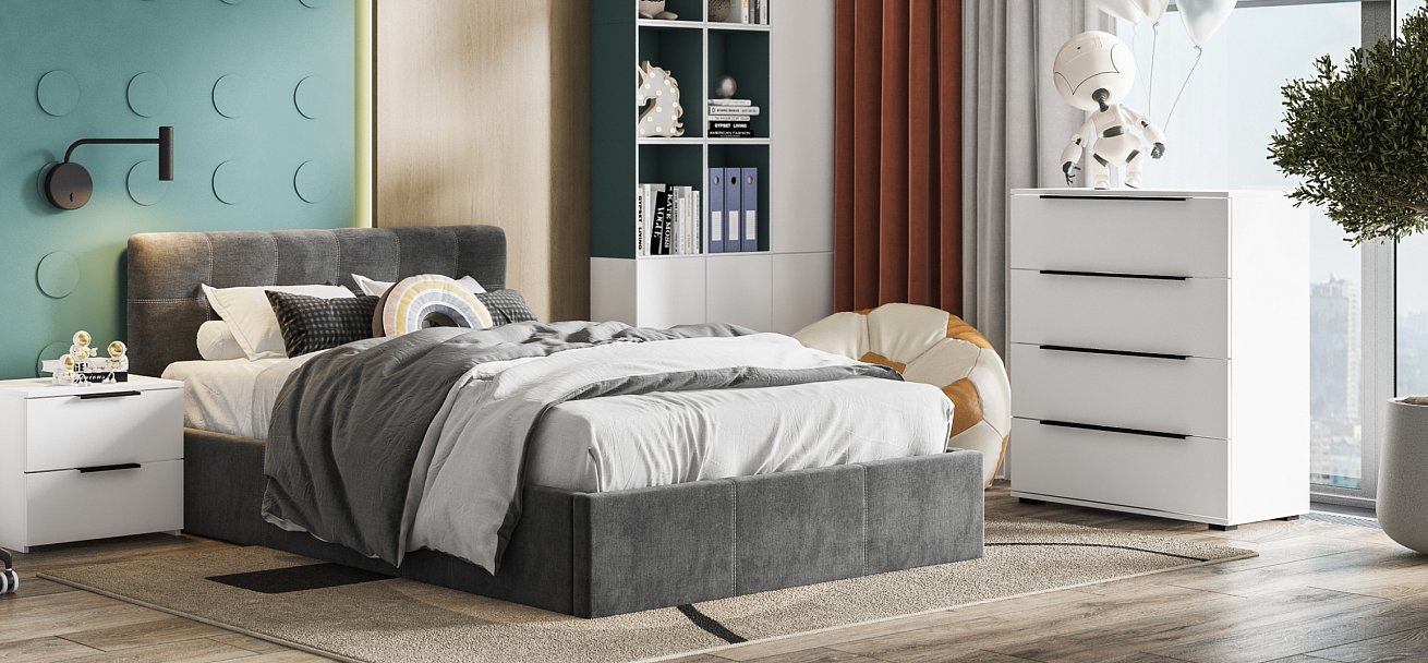 Комод Босс Стандарт Белый