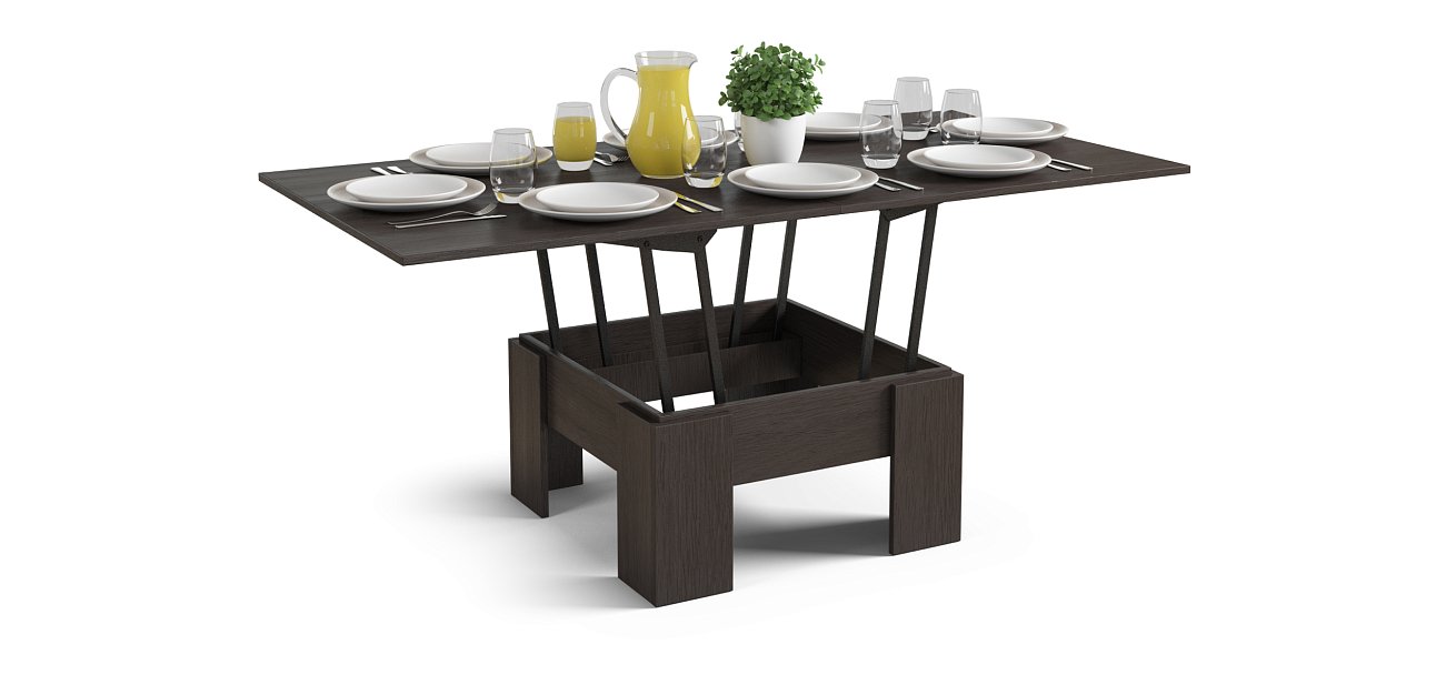 Стол трансформер Люкс Венге