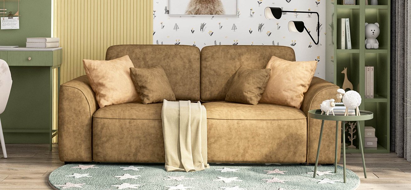 Диван Кинг Модуль велюр Роял тауп