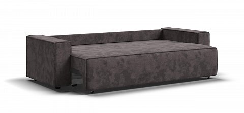 Диван Норд велюр Алькантара серый 3