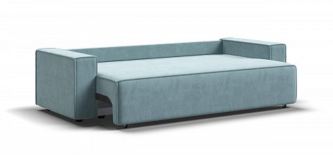 Диван Норд велюр Монолит аква 3