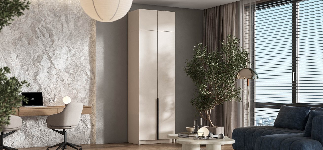 Антресоль 80 2Д Кашемир