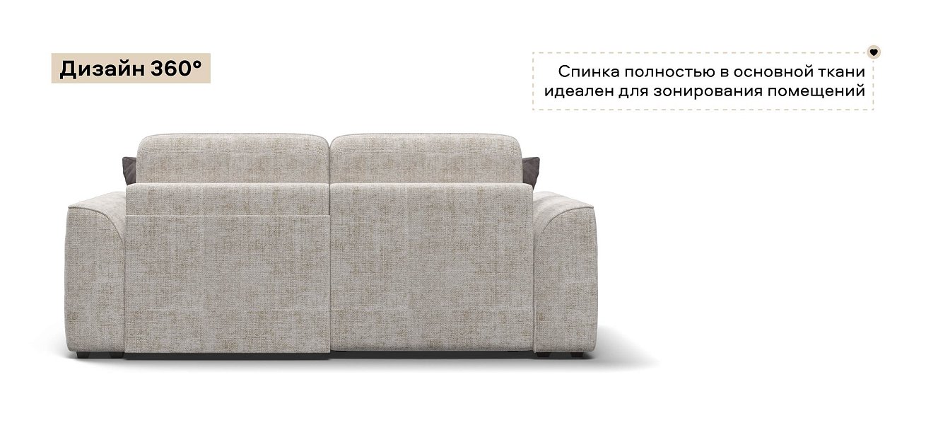 Угловой диван Кинг Модуль Шенилл Смарт кварц