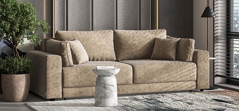 Диван Босс Прайм велюр Роял тауп 2