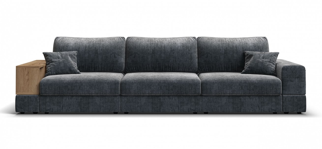 Диван-кровать Босс Модуль Макс Шенилл Глосс карбон