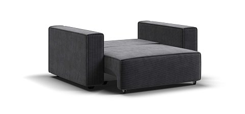 Кресло Босс Софт Модуль Вельвет Корд графит 3