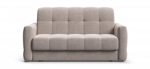 Диван Босс Слип 140 велюр Монолит латте 1