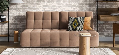 Диван Босс Мини велюр Монолит мокко 2