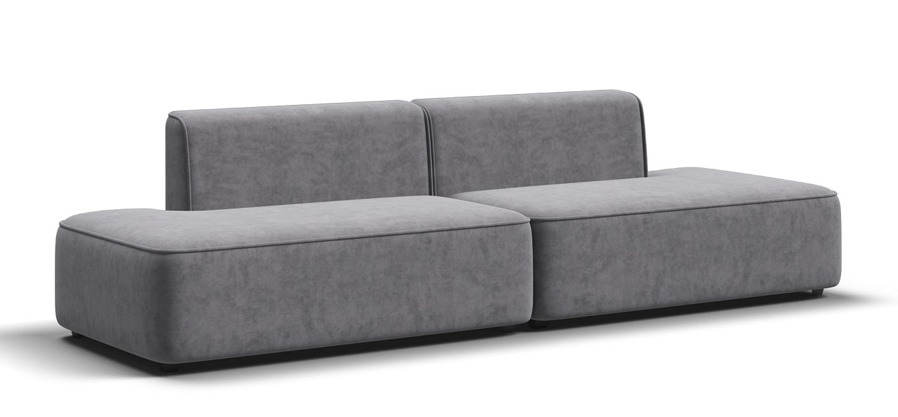 Диван Кинг Твин велюр Роял агат