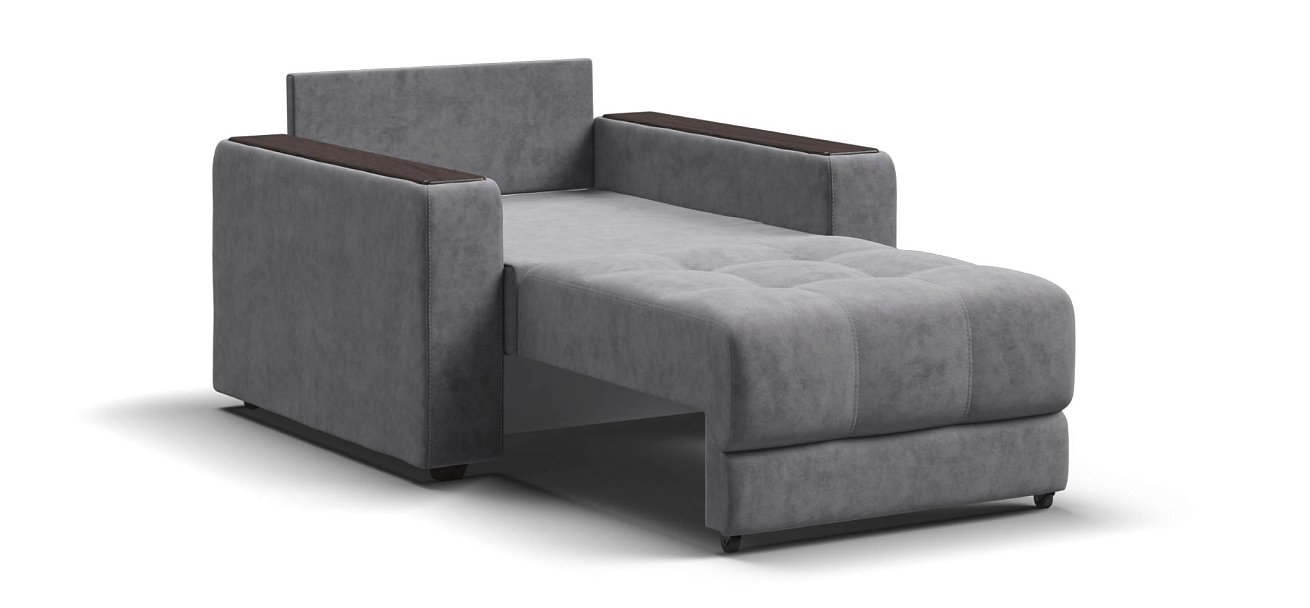 Босс кресло-кровать велюр Роял агат