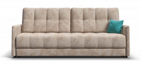 Диван Босс Лофт велюр Алькантара пепел 1