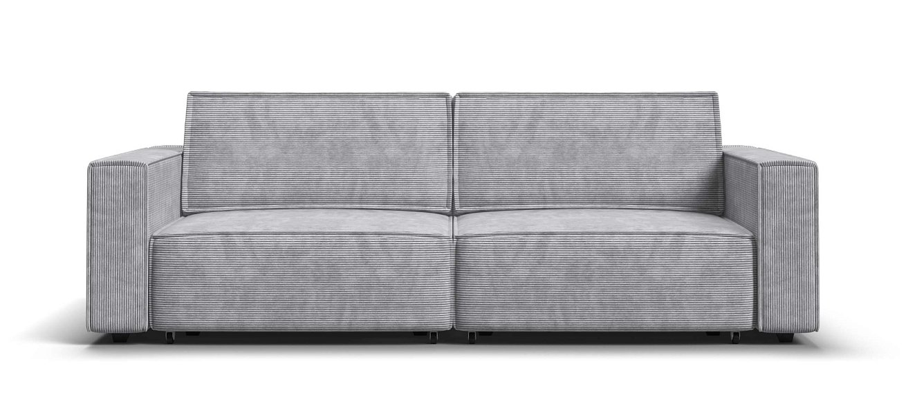 Диван Босс Софт Модуль Вельвет Корд серый