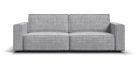 Диван Босс Софт Модуль Вельвет Корд серый 1