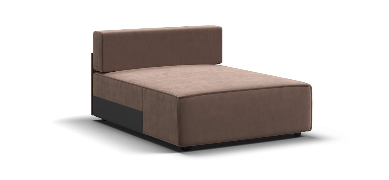 Босс Софт Модуль оттоманка велюр Монолит мокко