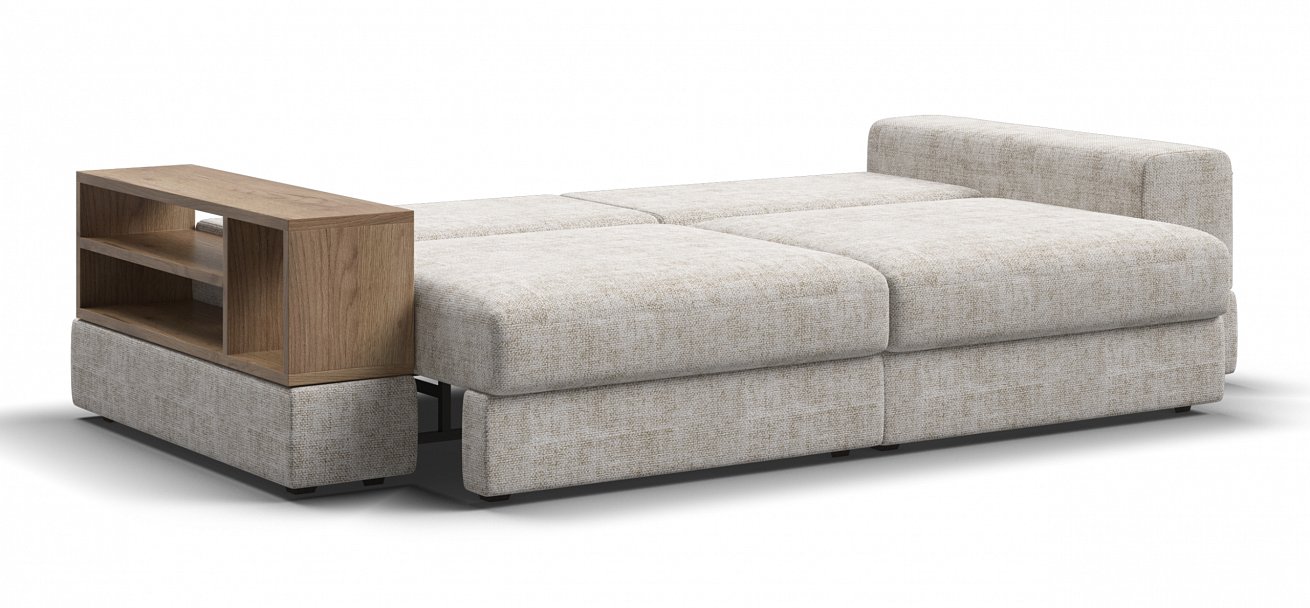 Диван-кровать Босс Модуль Шенилл Смарт кварц