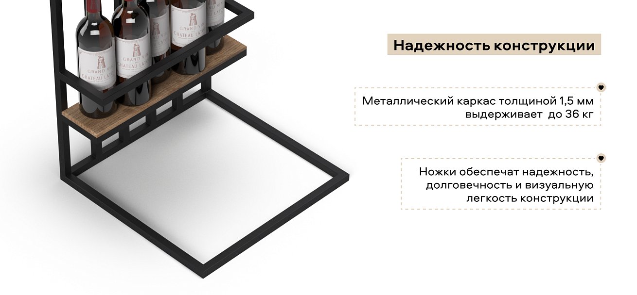 Босс ХО Стол-приставка Дымчатый Крафт (МДФ)