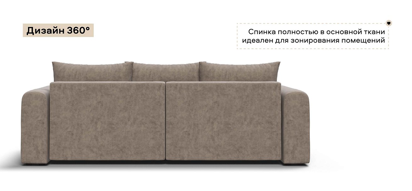 Модульный диван Ричмонд Модуль велюр Роял тауп