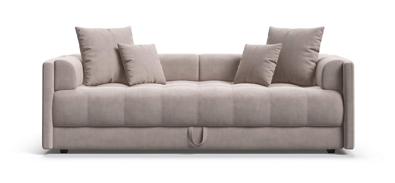 Тахта Босс велюр Монолит латте