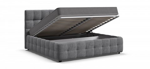 Босс Кровать+ПМ 180*200 велюр Роял агат 3