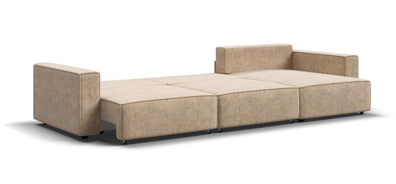 Угловой диван Босс Софт Модуль Макс велюр Роял шампань