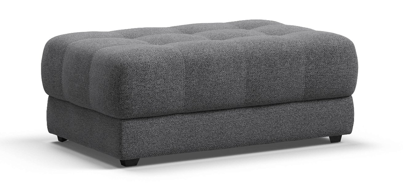 Босс пуф Рогожка Мальмо серый