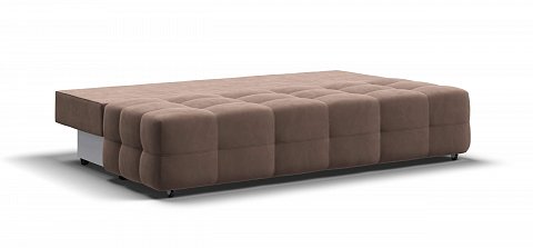 Диван Денди Мини велюр Монолит мокко 3