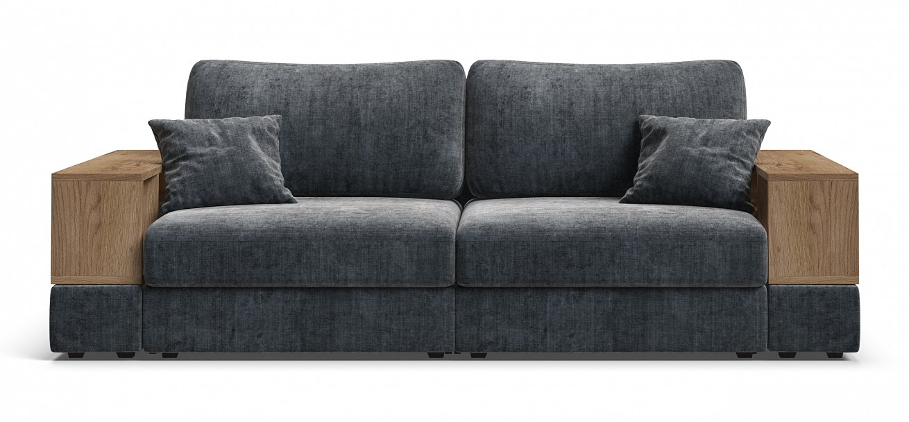 Диван-кровать Босс Модуль Шенилл Глосс карбон