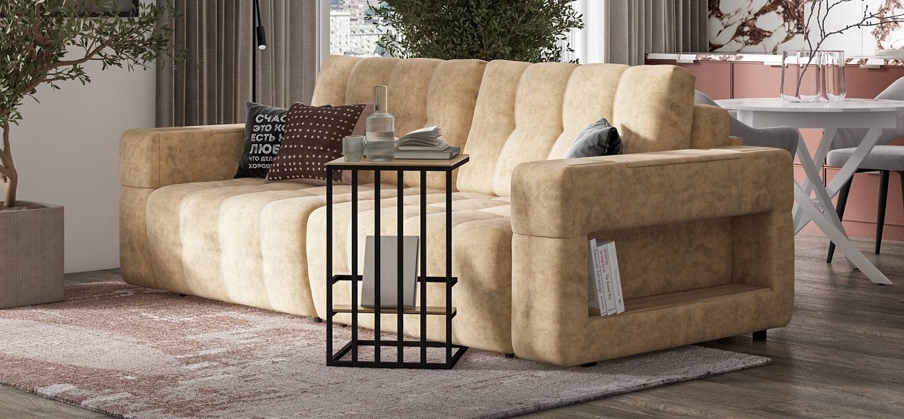 Босс ХО Стол-приставка Снежная Сонома (МДФ)