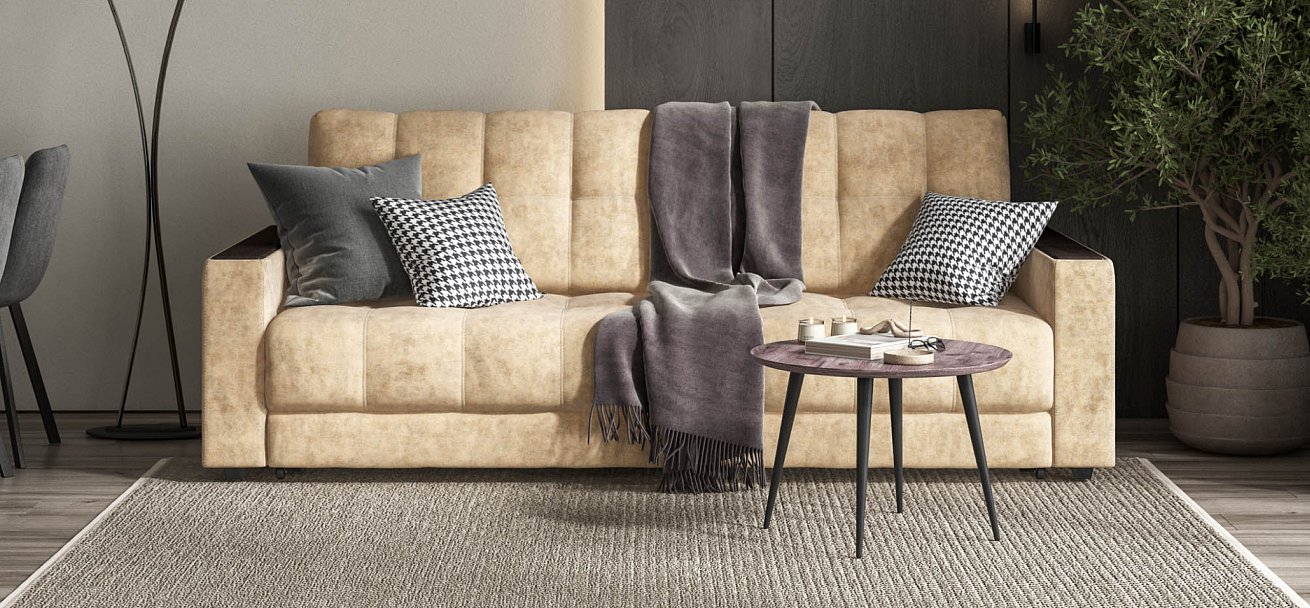 Стол журнальный Босс 42см Графитовый