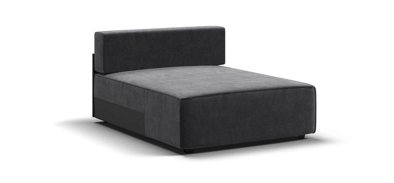 Босс Софт Модуль оттоманка Вельвет Корд графит