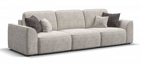 Диван Кинг Модуль Макс Шенилл Смарт кварц 1