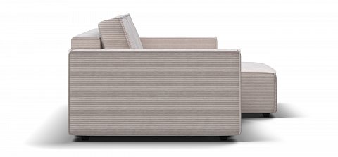 Угловой диван Босс Софт Модуль Вельвет Корд бежевый 3