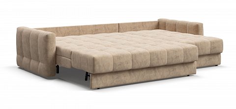 Угловой диван Босс Слип 160 велюр Роял шампань 3