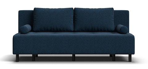 Диван Бостон Мини Рогожка Мальмо синий 1