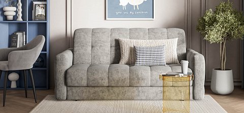 Диван Босс Слип 160 велюр Роял агат 2